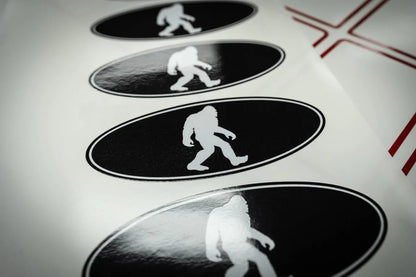 Printed Series Ford Bronco Rear Oval Emblem Overlays (Full Print) - 2021+ Bronco / Bronco Sport - Speedlogix