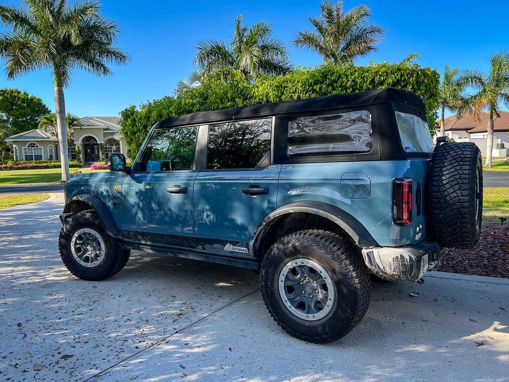 Printed Series Fuel Door Overlay - 2021+ Bronco - Speedlogix