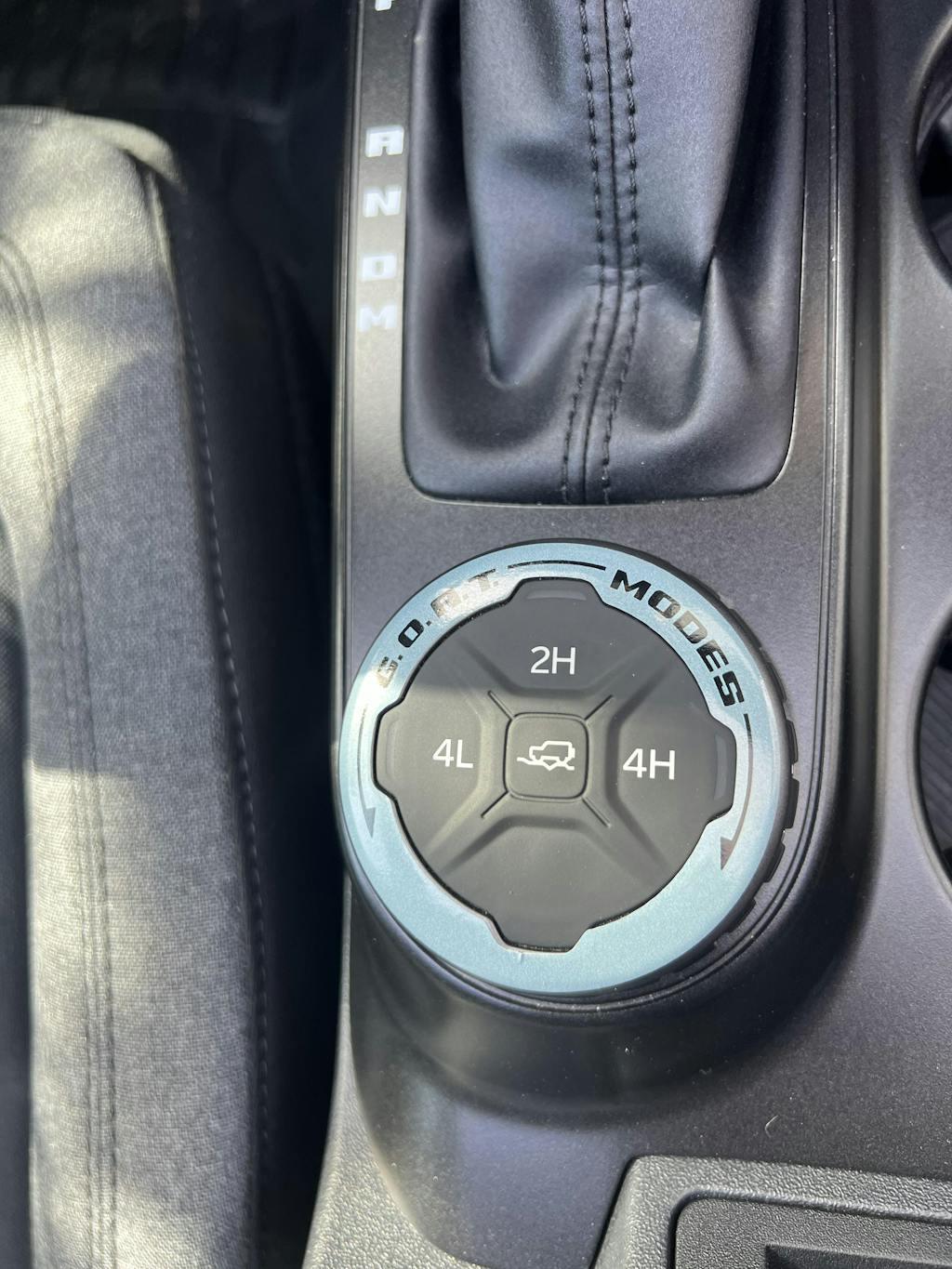 Printed Series GOAT Mode Dial Ring Overlay V2 - 2021+ Bronco - Speedlogix