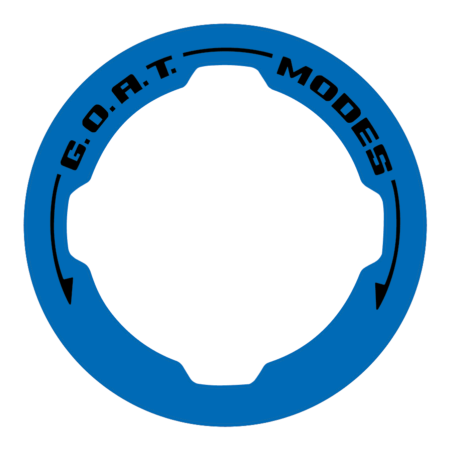 Printed Series GOAT Mode Dial Ring Overlay V2 - 2021+ Bronco - Speedlogix