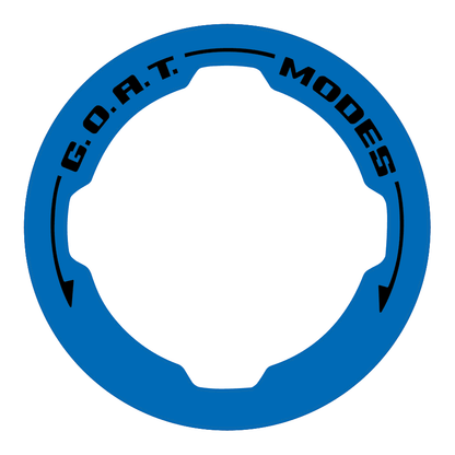 Printed Series GOAT Mode Dial Ring Overlay V2 - 2021+ Bronco - Speedlogix