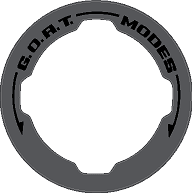 Printed Series GOAT Mode Dial Ring Overlay V2 - 2021+ Bronco - Speedlogix