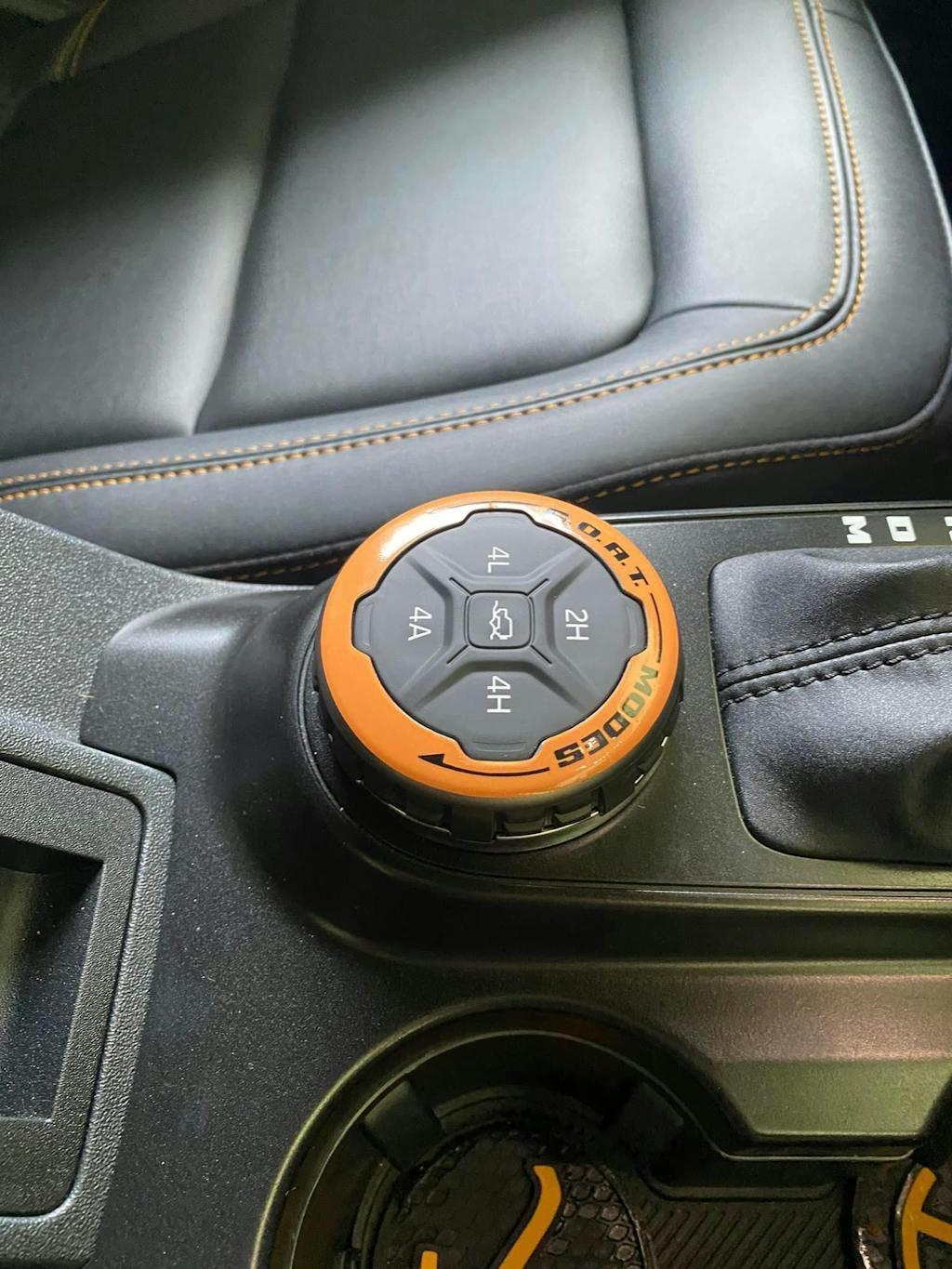 Printed Series GOAT Mode Dial Ring Overlay V2 - 2021+ Bronco - Speedlogix