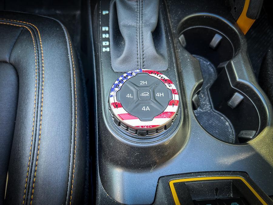 Printed Series GOAT Mode Dial Ring Overlay V2 - 2021+ Bronco - Speedlogix