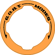 Printed Series GOAT Mode Dial Ring Overlay V2 - 2021+ Bronco - Speedlogix
