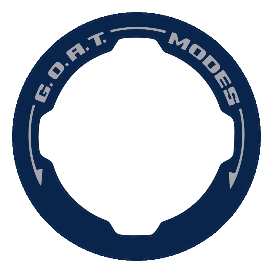 Printed Series GOAT Mode Dial Ring Overlay V2 - 2021+ Bronco - Speedlogix