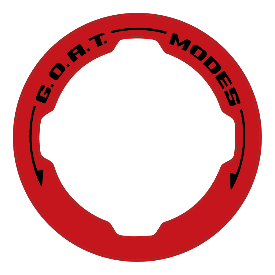 Printed Series GOAT Mode Dial Ring Overlay V2 - 2021+ Bronco - Speedlogix