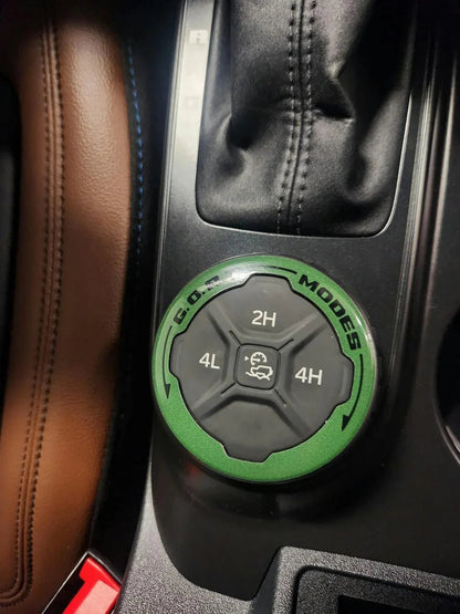 Printed Series GOAT Mode Dial Ring Overlay V2 - 2021+ Bronco - Speedlogix