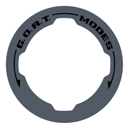 Printed Series GOAT Mode Dial Ring Overlay V2 - 2021+ Bronco - Speedlogix