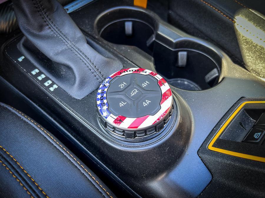 Printed Series GOAT Mode Dial Ring Overlay V2 - 2021+ Bronco