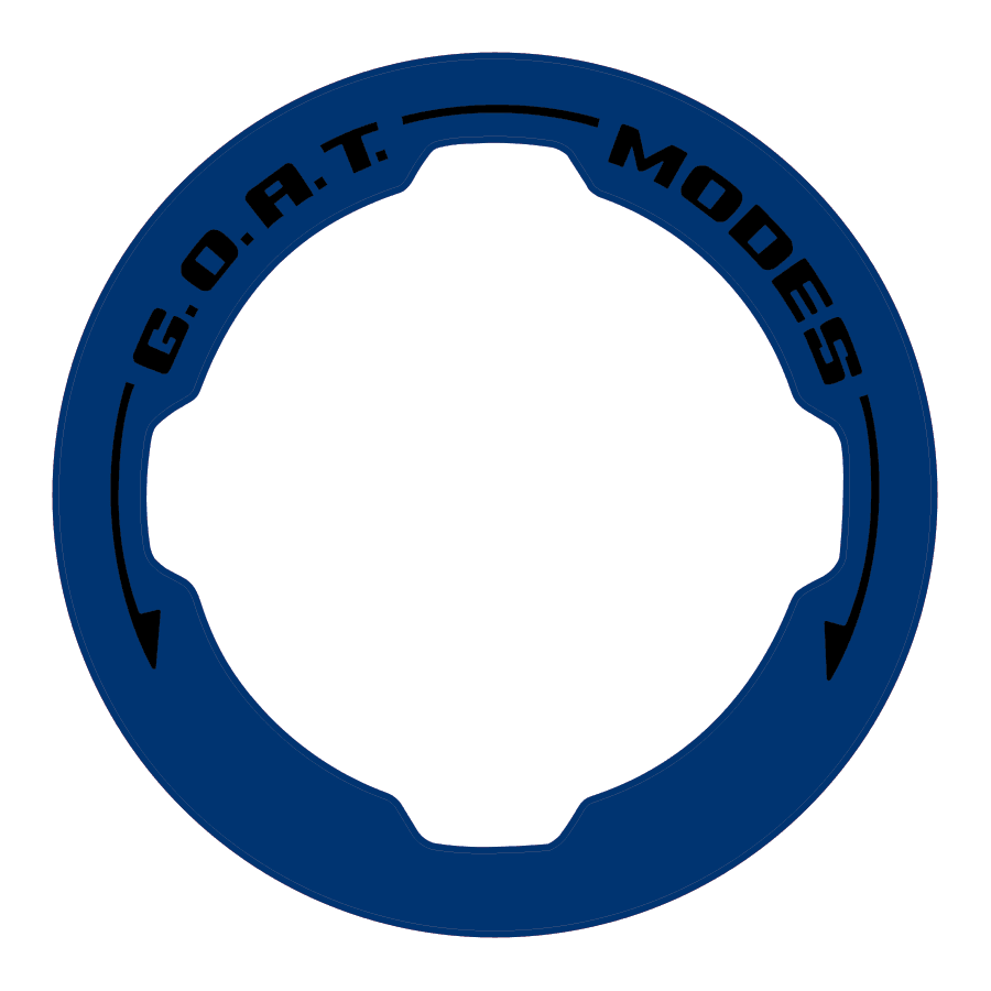 Printed Series GOAT Mode Dial Ring Overlay V2 - 2021+ Bronco