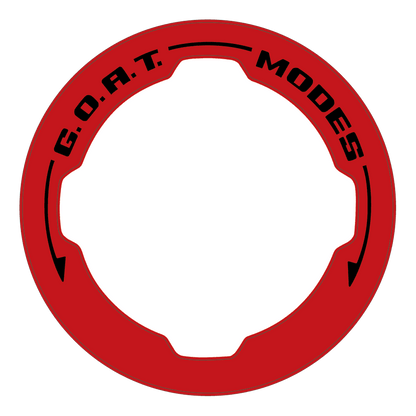 Printed Series GOAT Mode Dial Ring Overlay V2 - 2021+ Bronco