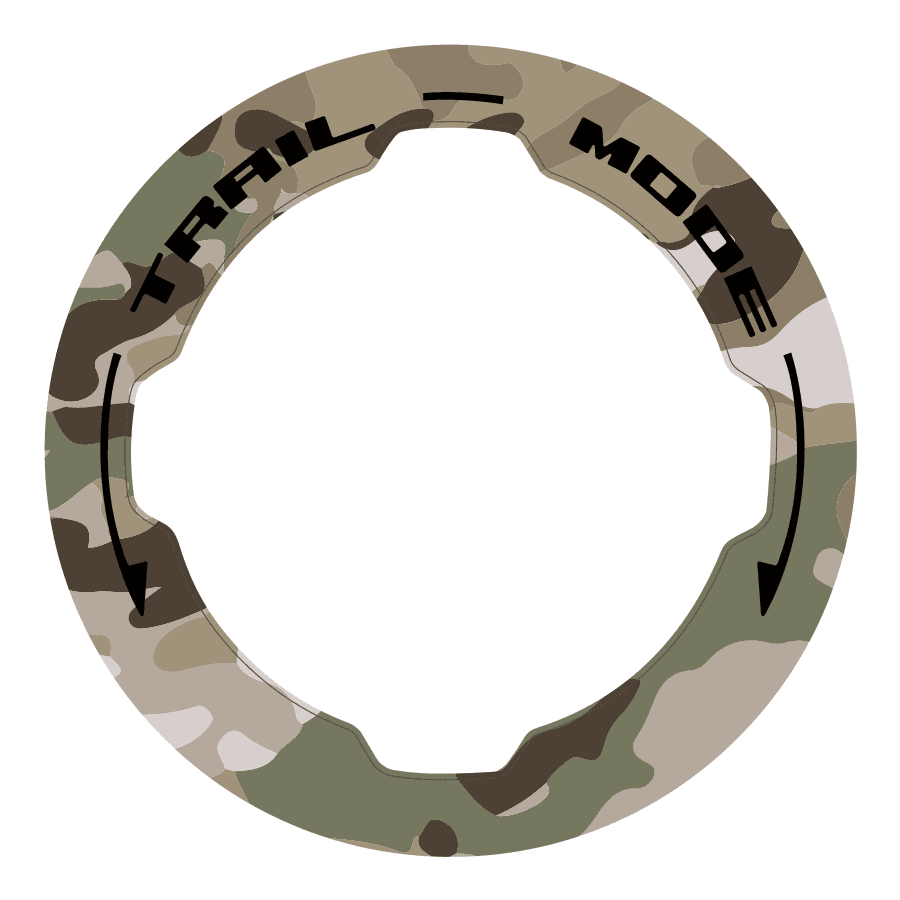 Printed Series GOAT Mode Dial Ring Overlay V2.1 - 2021+ Bronco - Speedlogix