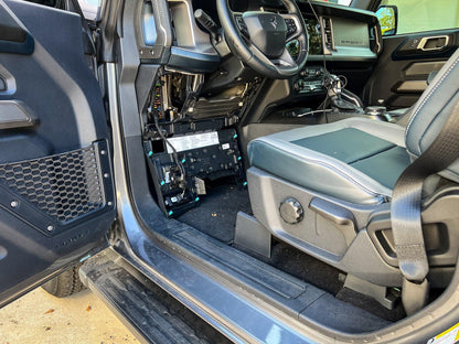 Printed Series Interior Under Steering Wheel Fuses Label - 2021+ Bronco - Speedlogix