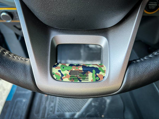 Printed Series Lower Steering Wheel Spoke Overlay - 2021+ Bronco - Speedlogix