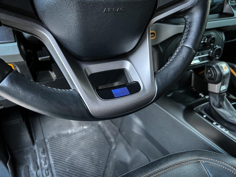 Printed Series Lower Steering Wheel Spoke Overlay - 2021+ Bronco - Speedlogix