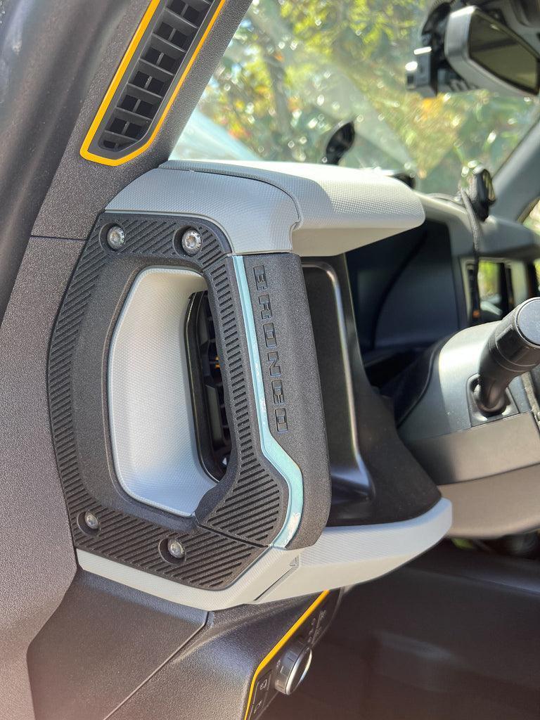 Printed Series Outer Grab Handle Stripe Overlays (Full Coverage) - 2021+ Bronco - Speedlogix