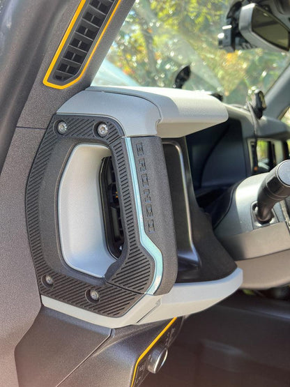 Printed Series Outer Grab Handle Stripe Overlays (Full Coverage) - 2021+ Bronco - Speedlogix