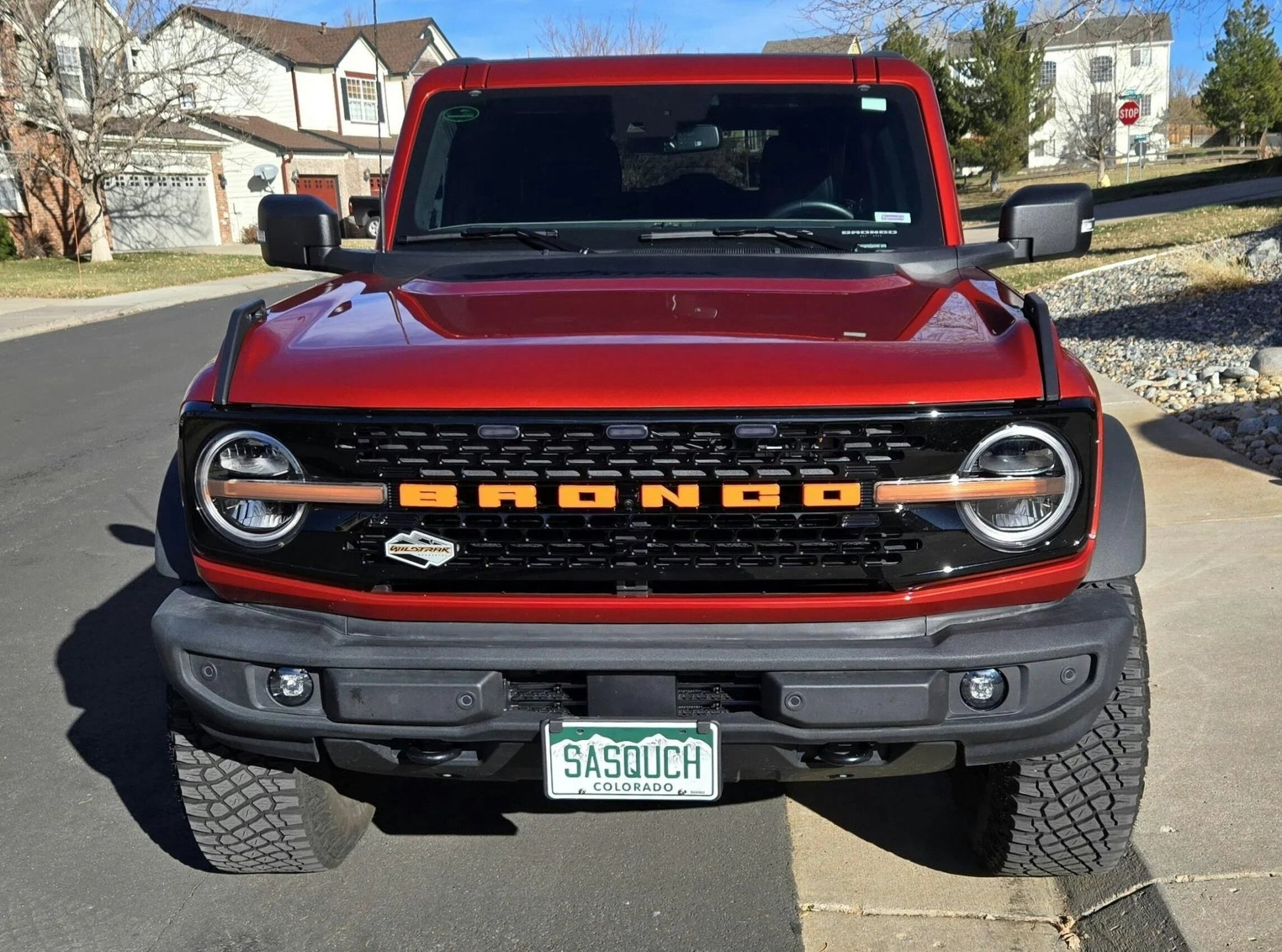 Printed Series Signature DRL Bar Overlays - 2021+ Bronco (Signature Headlights) - Speedlogix