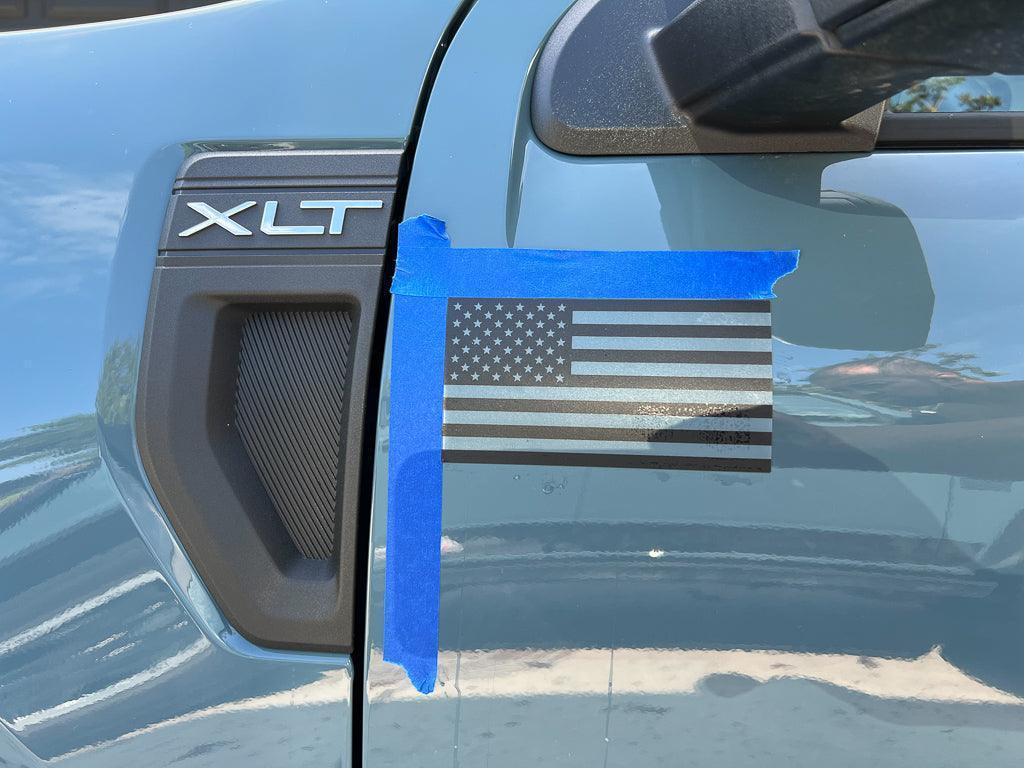 Printed Series Texas Flag Fender Stickers - 2021+ Bronco / Bronco Sport / Jeep / Universal - Speedlogix