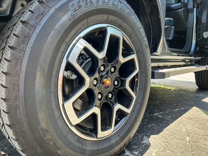 Printed Series Wheel Cap Overlays - 2021+ Bronco - Speedlogix