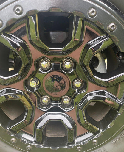 Printed Series Wheel Cap Overlays - 2021+ Bronco