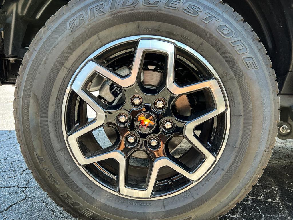 Printed Series Wheel Cap Overlays - 2021+ Bronco