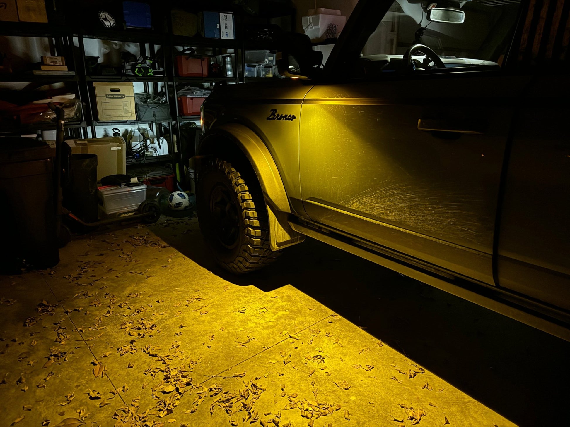 Puddle Light Covers (Amber or Yellow) - 2021+ Bronco - Speedlogix