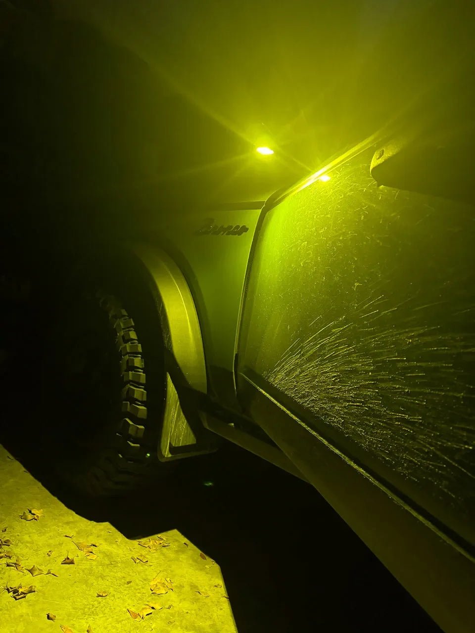 Puddle Light Covers (Amber or Yellow) - 2021+ Bronco - Speedlogix