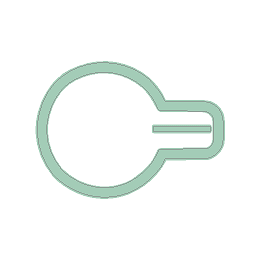 Push to Start Outline Overlay (Printed Series Vinyl) - 2021+ Bronco - Speedlogix