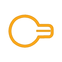 Push to Start Outline Overlay (Printed Series Vinyl) - 2021+ Bronco - Speedlogix