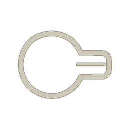 Push to Start Outline Overlay (Printed Series Vinyl) - 2021+ Bronco - Speedlogix