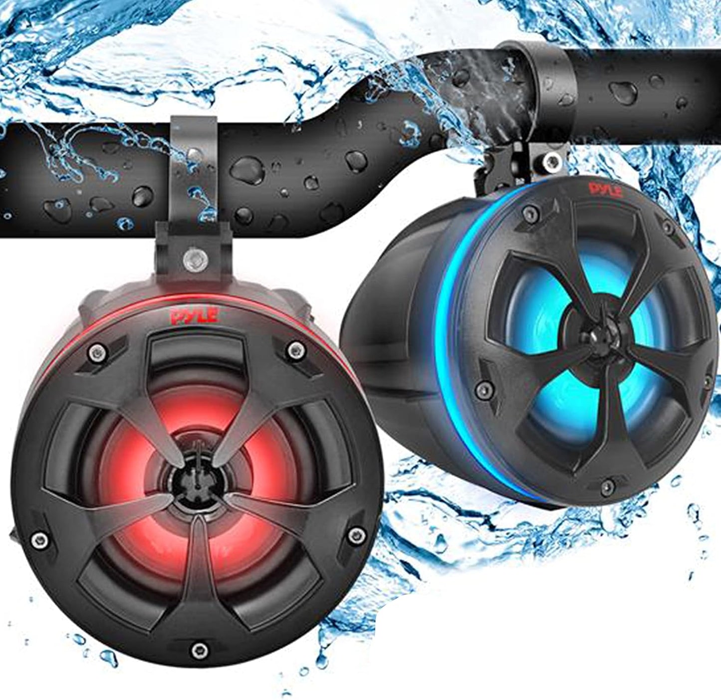 Pyle 4’’ 800 Watt Waterproof Rated Off - Road Speakers - Speedlogix