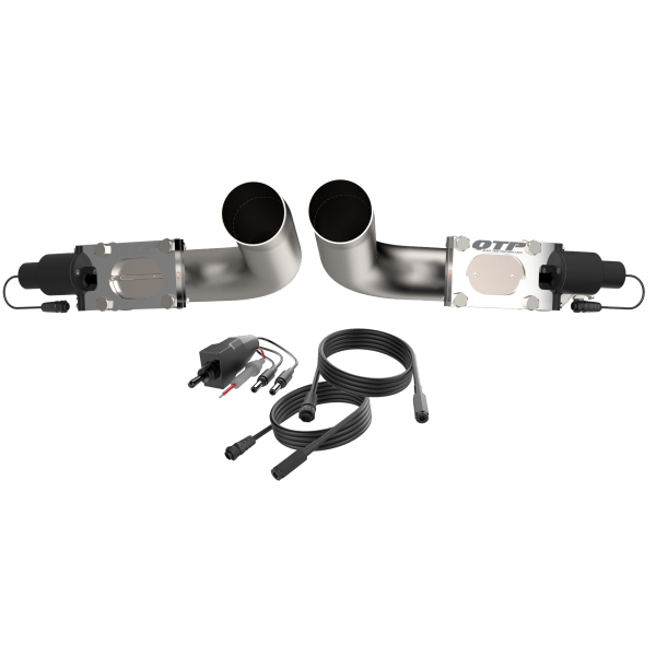 QTP Aggressor Electric Cutout Pipes 2011 - 2023 Challenger/Charger 5.7L - Speedlogix