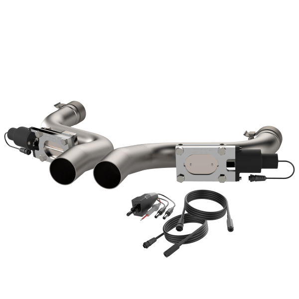 QTP Aggressor Electric Cutout Pipes 2011 - 2023 Challenger/Charger 5.7L - Speedlogix