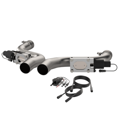 QTP Aggressor Electric Cutout Pipes 2011 - 2023 Challenger/Charger 5.7L - Speedlogix