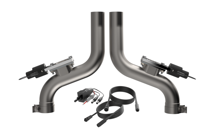 QTP Aggressor Electric Cutout Pipes 2011 - 2023 Challenger/Charger 6.2L/392/6.4L - Speedlogix