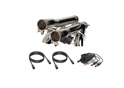 QTP Aggressor Electric Cutout Pipes 2021 - 2023 TRX - Speedlogix