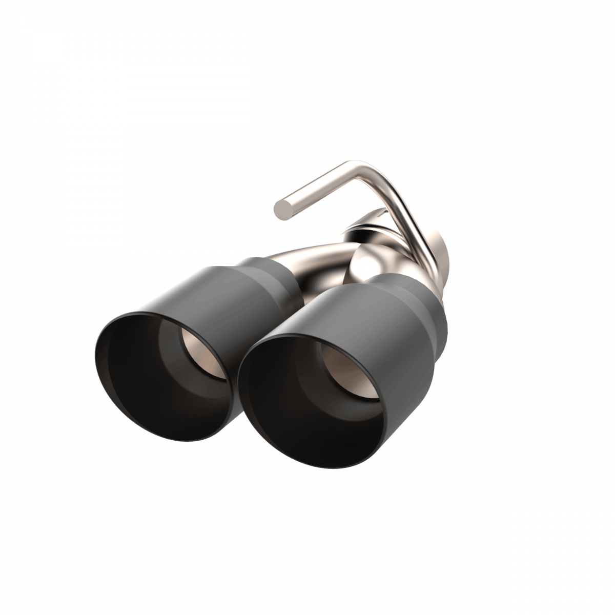 QTP Black Quad Exhaust Tips 2015 - 2023 Challenger 392/6.4L - Speedlogix