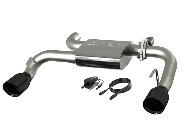 QTP Screamer Axle - Back, Black Tips 2021 - 2023 Bronco 2.3L/2.7L - Speedlogix