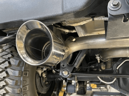 QTP Screamer Axle - Back, Stainless Tips 2021 - 2023 Bronco 2.3L/2.7L - Speedlogix