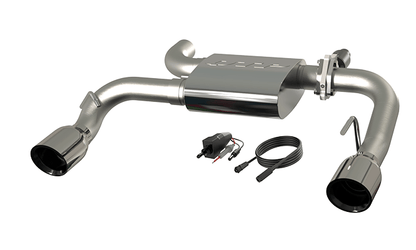 QTP Screamer Axle - Back, Stainless Tips 2021 - 2023 Bronco 2.3L/2.7L - Speedlogix