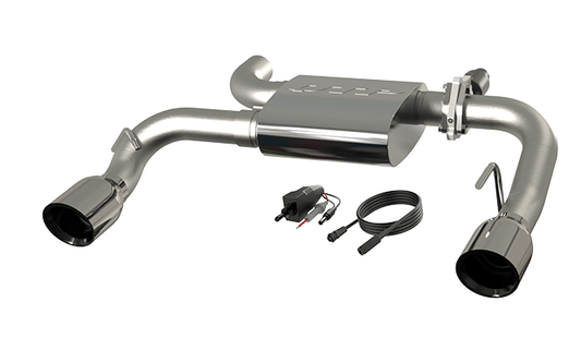 QTP Screamer Axle - Back, Stainless Tips 2021 - 2023 Bronco 2.3L/2.7L - Speedlogix
