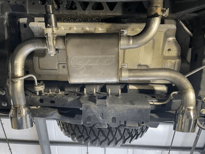 QTP Screamer Axle - Back, Stainless Tips 2021 - 2023 Bronco 2.3L/2.7L - Speedlogix