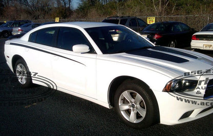 Quarter Panel Stripe Decals for 2011 - 2021 Dodge Charger (x2) - Speedlogix