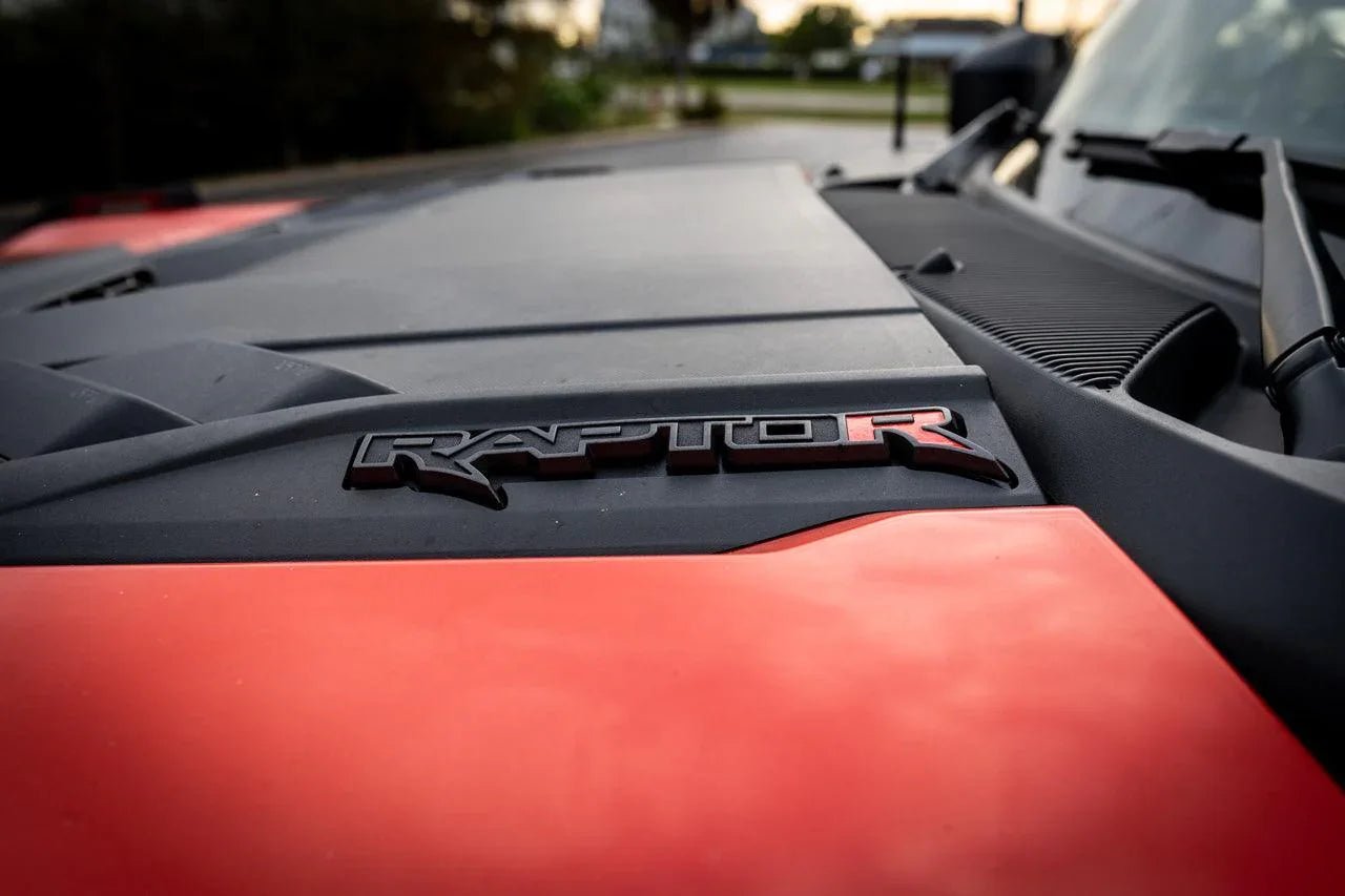 R Inlay for Hood Emblems - 2022+ Bronco Raptor - Speedlogix