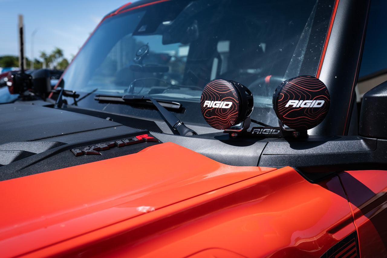 R Inlay for Hood Emblems - 2022+ Bronco Raptor - Speedlogix