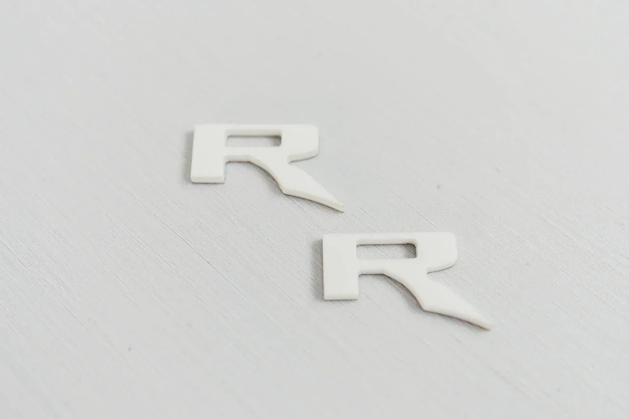 R Inlay for Hood Emblems - 2022+ Bronco Raptor - Speedlogix