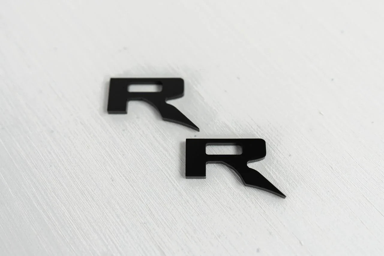 R Inlay for Hood Emblems - 2022+ Bronco Raptor - Speedlogix