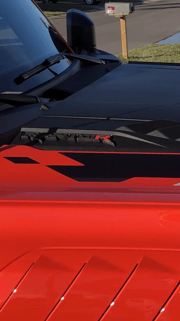 R Inlay for Hood Emblems - 2022+ Bronco Raptor - Speedlogix